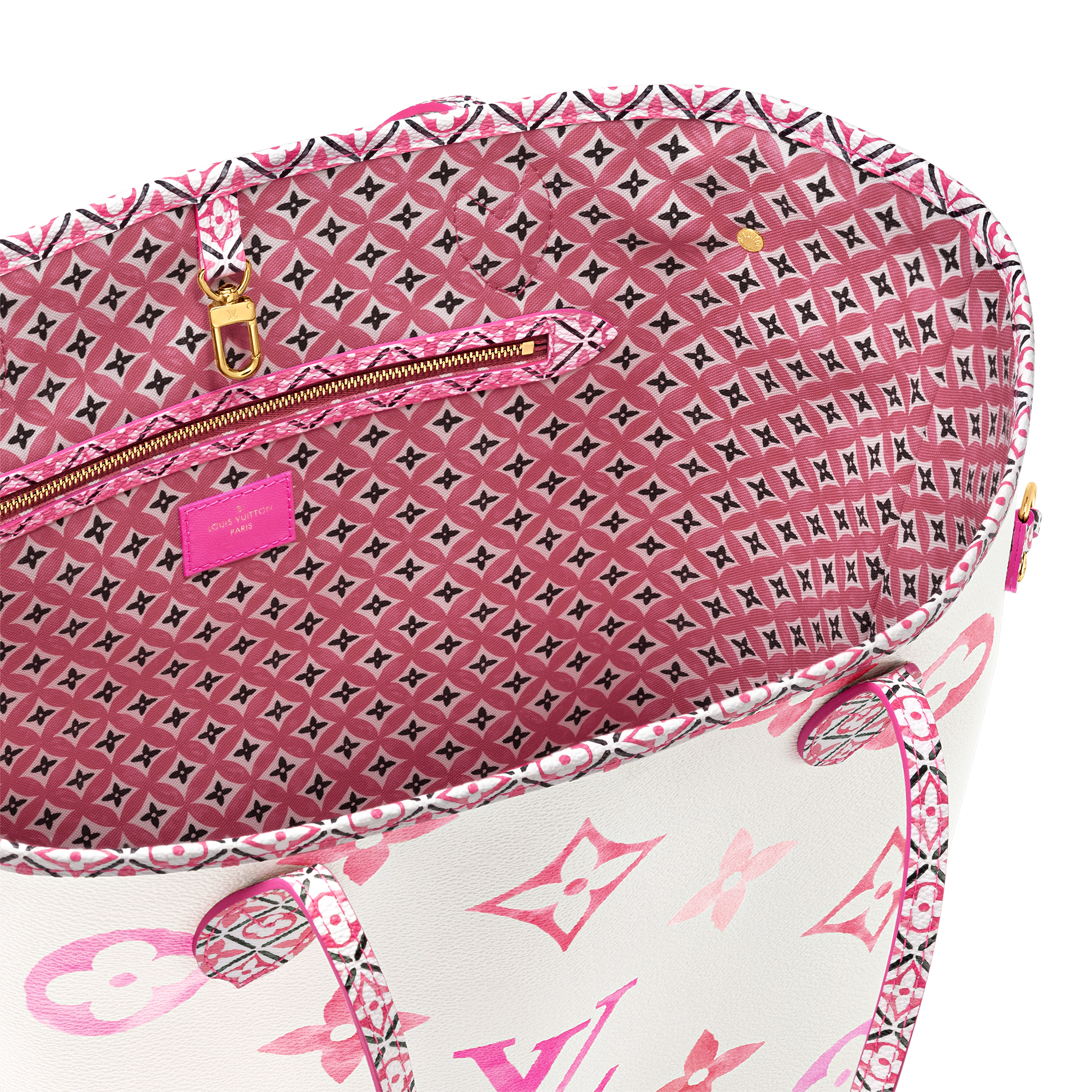 Lv neverfull clearance pink